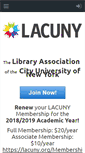 Mobile Screenshot of lacuny.org