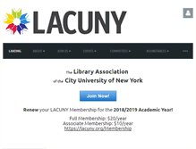 Tablet Screenshot of lacuny.org